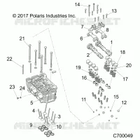 CYLINDER HEAD AND VALVES