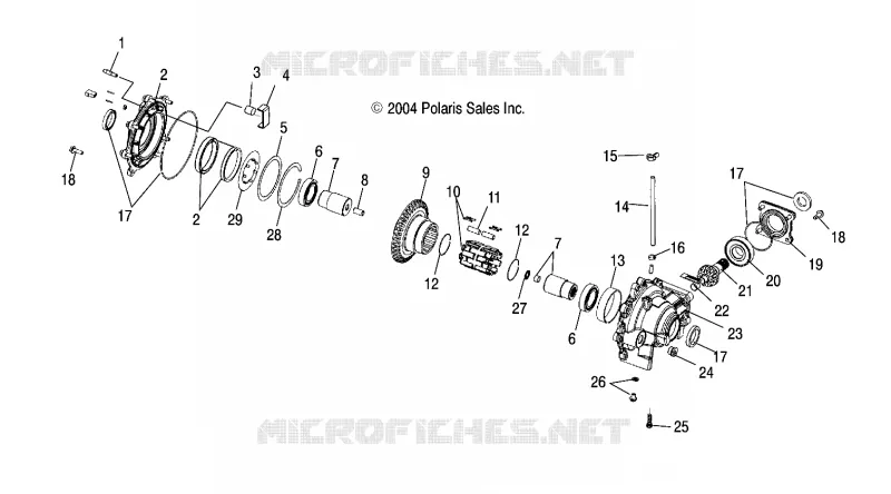 FRONT HOUSING (4X4)(6X6)