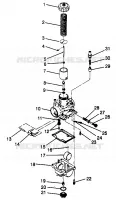 CARBURETOR SCRAMBLER W967840 (4935823582D003)