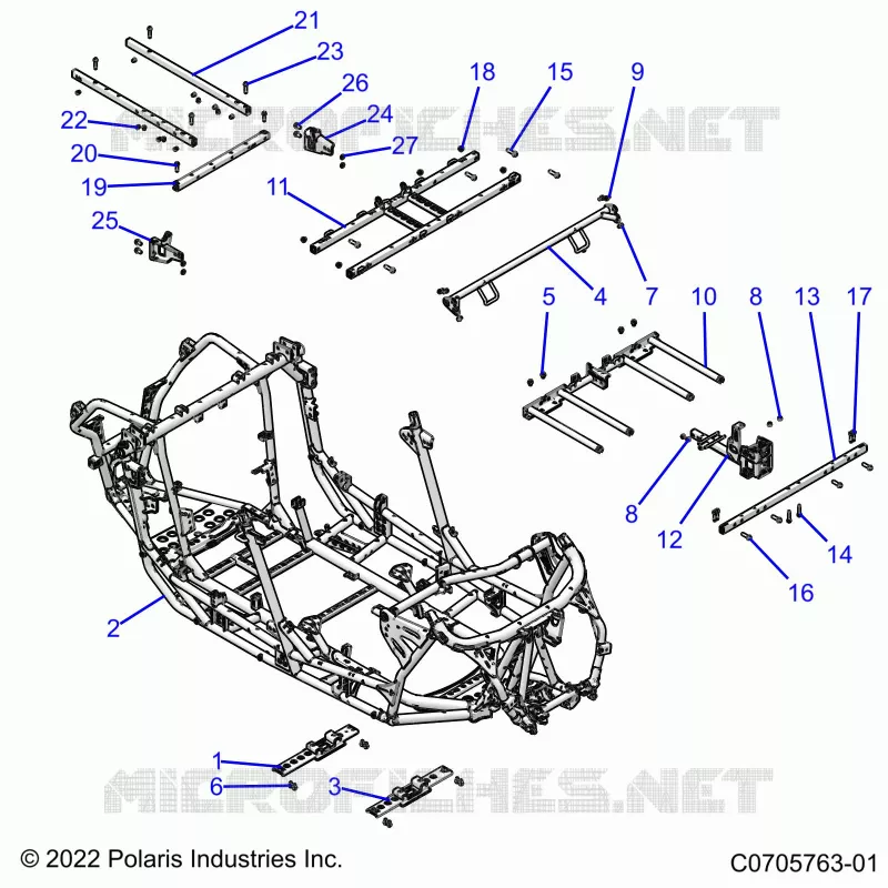 CHASSIS, MAIN FRAME
