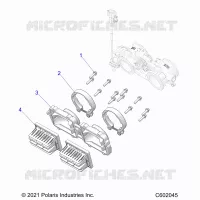 ENGINE, REED VALVE AND THROTTLE BODY ADAPTOR