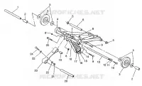 FRONT TORQUE ARM WIDETRAK LX 0972065 AND  EUROPEAN WIDETRAK LX E972065 (4938223822B009)