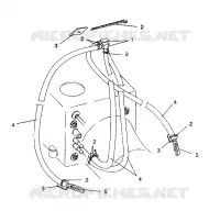 WATER SIPHON SL 750 / B934070 (4924752475019A)
