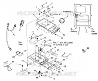ELECTRICAL BOX SL 700 B974071, INTL. SL 700 I974071, SL 700 DELUXE B974072 (4940874087B013)