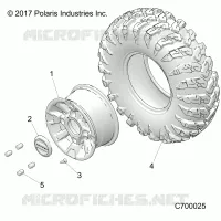 WHEELS, FRONT