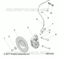 BRAKES, BRAKE ASM.