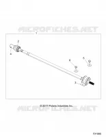 DRIVE TRAIN, FRONT PROP SHAFT