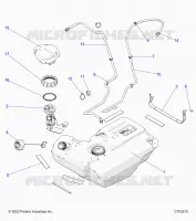 FUEL SYSTEM, FUEL TANK AND RELATED
