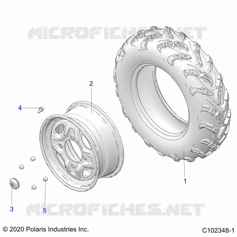 WHEELS, FRONT