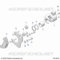 FRONT BRAKE CALIPER