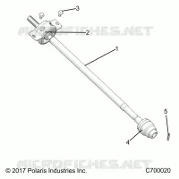 DRIVE TRAIN, FRONT PROP SHAFT