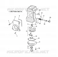 ENGINE, CARBURETOR, LOWER