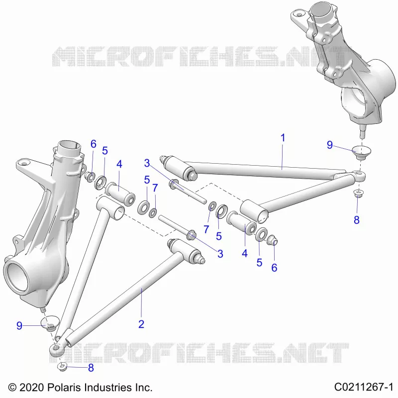 SUSPENSION, A-ARM AND STRUT MOUNTING