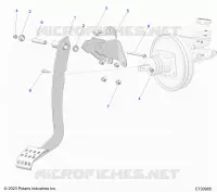 BRAKES, FOOT PEDAL