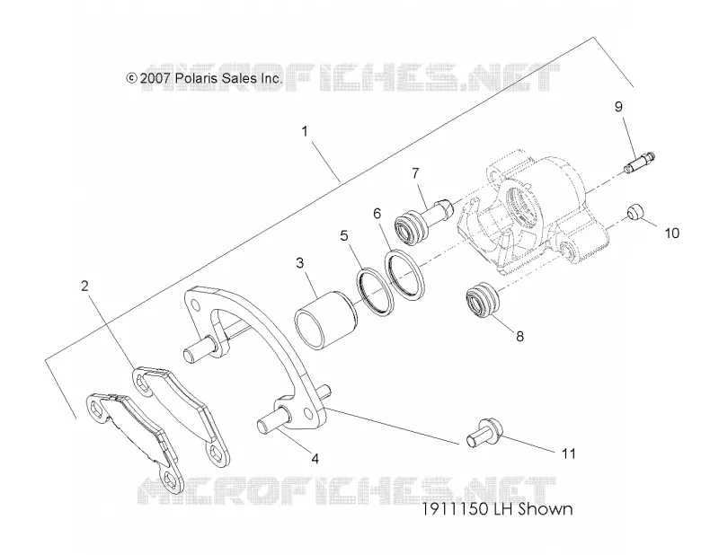 FRONT BRAKE CALIPER