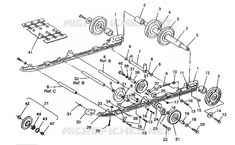 SUSPENSION ASSEMBLY RXL/0930768 (4922992299019A)