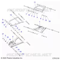 REAR SUSPENSION CONTROL ARMS