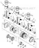 PISTON   CRANKSHAFT