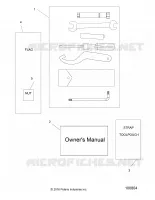 REFERENCES, TOOL KIT AND OWNERS MANUAL