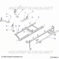 CHASSIS, MAIN FRAME MOUNTS