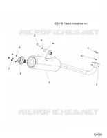 ENGINE, EXHAUST SYSTEM