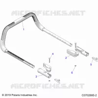 BODY, PASSENGER GRAB BAR