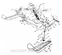 FRONT SUSPENSION AND SKI 500 AND 500 CLASSIC (4919251925007A)