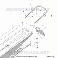 BUMPER, REAR