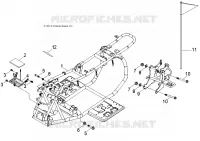 CHASSIS, FRAME AND SWING ARM