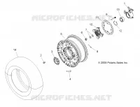 WHEELS, FRONT AND HUB