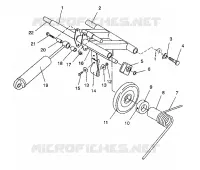 REAR TORQUE ARM TRAIL/0930761 AND  TRAIL DELUXE/0930243 (4923222322024A)