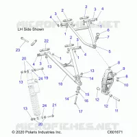 FRONT WISHBONES
