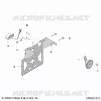 ELECTRICAL, HORN, AND LICENSE PLATE LIGHT