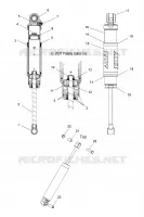 REAR TRACK SHOCK (FOX/7043177)(700 IQ)