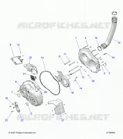 DRIVE TRAIN, CLUTCH COVER AND DUCTING