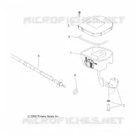 STEERING, CONTROLS, THROTTLE   ASM. AND CABLE