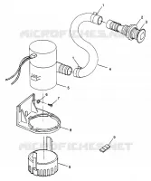 BILGE PUMP SL 900 B974091 AND SL 1050 B974090 (4940974097B014)