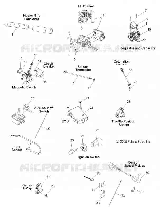 SWITCHES, SENSORS AND COMPONENTS
