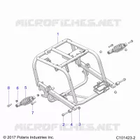 REAR SUSPENSION SWING ARM