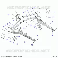 REAR SUSPENSION CONTROL ARMS