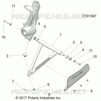 SUSPENSION, A-ARM AND STRUT MOUNTING