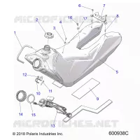 FUEL SYSTEM, FUEL TANK ASM.