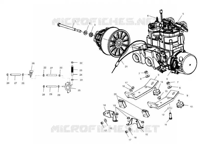 ENGINE MOUNTING