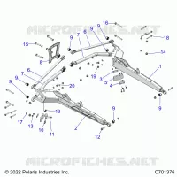REAR SUSPENSION CONTROL ARMS