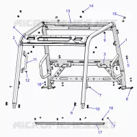 CHASSIS, CAB FRAME