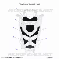HOOD FOAM/SEAL