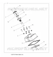 ENGINE, VALVE COVER