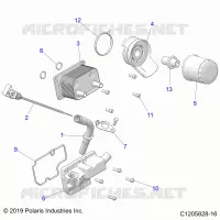 ENGINE, DIPSTICK & OIL FILTER