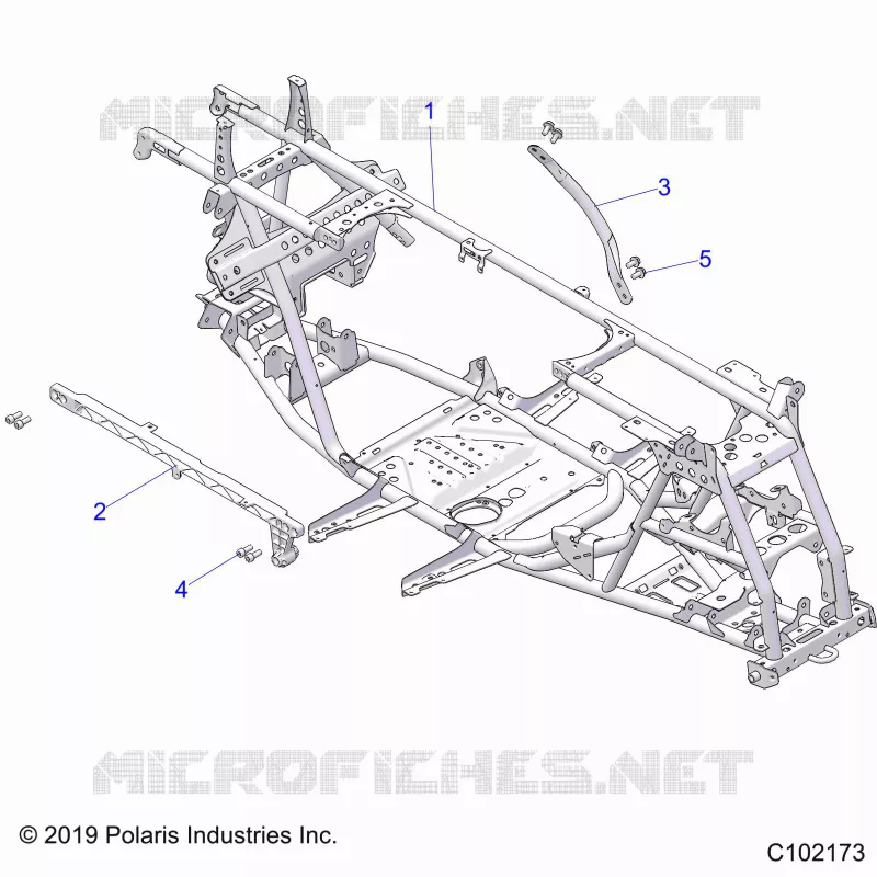 CHASSIS, MAIN FRAME