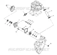 WATER PUMP 6X6 400L W948740 (4926802680D008)
